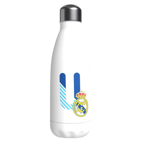 REAL MADRID Letter U Customized Stainless Steel Bottle 550ml