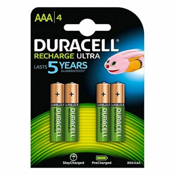 Аккумуляторные батарейки DURACELL HR03 AAA 900 mAh
