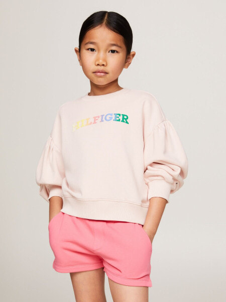 Kids' Multicolor Monotype Sweatshirt