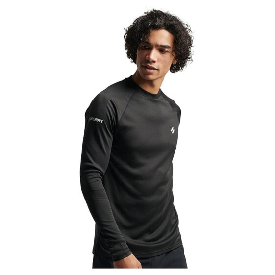 SUPERDRY Train Mock Neck Top long sleeve T-shirt