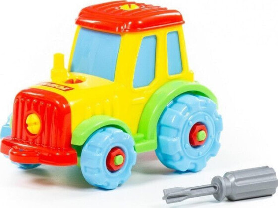 Игрушка транспорт Wader Traktor 20 элементов в мешке