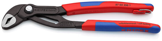 KNIPEX 87 02 250 T, Slip-joint pliers, 5 cm, 4.6 cm, Chromium-vanadium steel, Plastic, Blue, Red