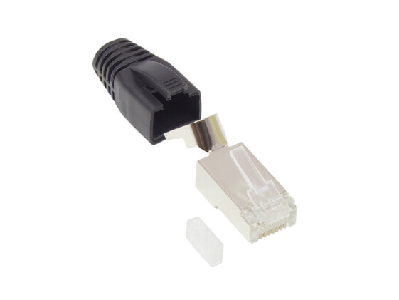 Good Connections GC-N0095 - RJ-45 - Black - Gold - 500 Hz - 50 pc(s)