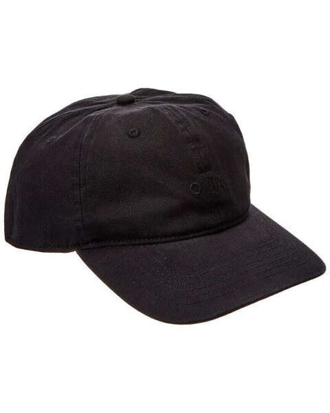 Onia Garment-Dye Twill Cap Men's Black Os