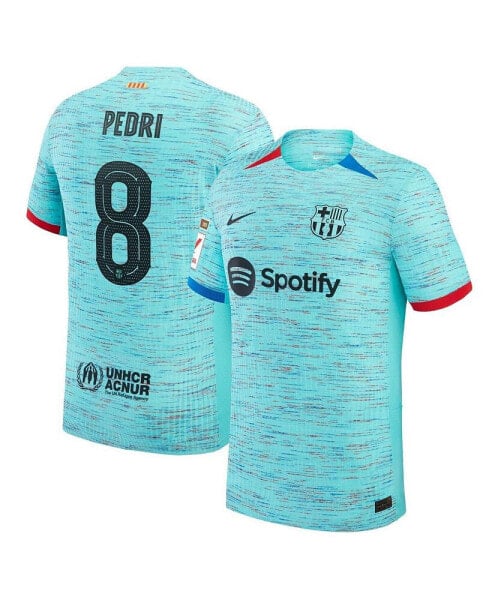 Men's Pedri Aqua Barcelona 2023/24 Third Authentic Jersey