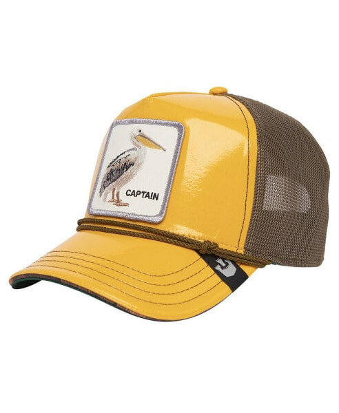 Men's Yellow Ol' Man Bert Trucker Adjustable Hat