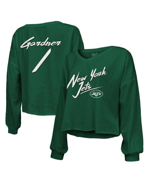 Футболка Majestic Gardner Green New York Jets Neck