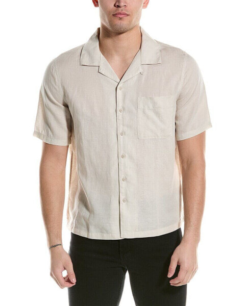 Onia Jack Air Linen-Blend Shirt Men's