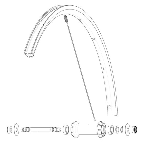 MAVIC Kit 9 Front Ksyrium S Spokes