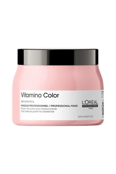 Loreal Pro Vitamino Color Tüm Tonlarda Boyalı Saçlar için Besleyici Renk Koruyucu Maske 500 ml CYT79
