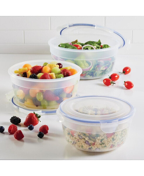 Easy Essentials 6-Pc. Nested Bowl Food Storage Set