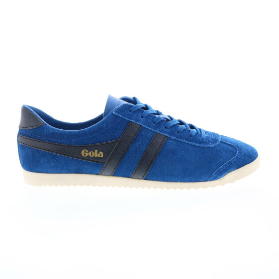 Gola Bullet Suede CMA153 Mens Blue Suede Lace Up Lifestyle Sneakers Shoes 10