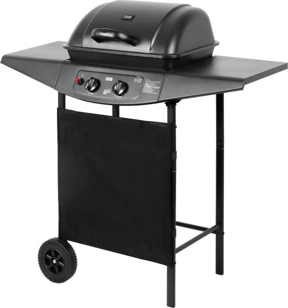 Teesa BBQ 2000 Grill ogrodowy gazowy 5 kW 34 cm x 46 cm