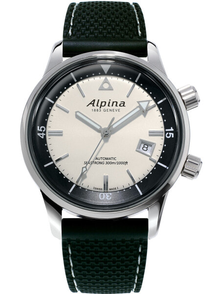 Alpina AL-525S4H6 Seastrong Diver Automatic Mens Watch 42mm 30ATM