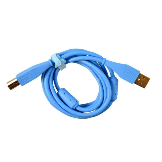 DJ TECHTOOLS DJTT USB Chroma Cable Blue 1.5m, straight