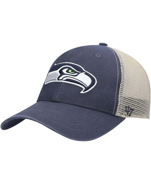 Men's College Navy Seattle Seahawks Flagship MVP Snapback Hat