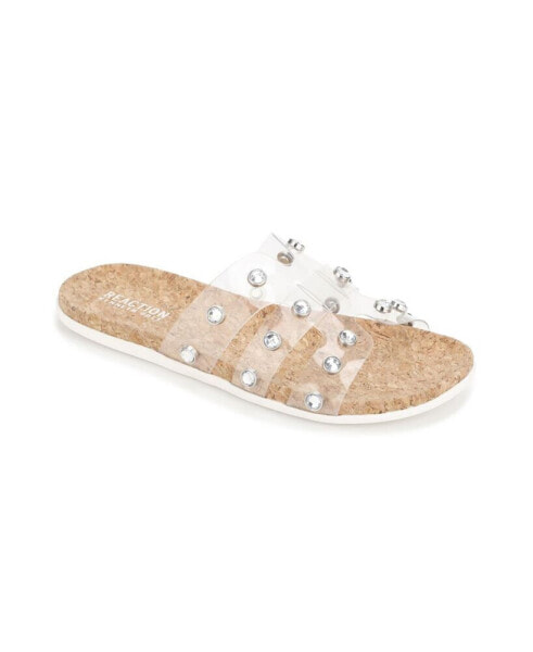 Women's Slim H Band Stud Sandals