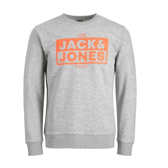 Толстовка без капюшона мужская Jack & Jones 12219815 Серый