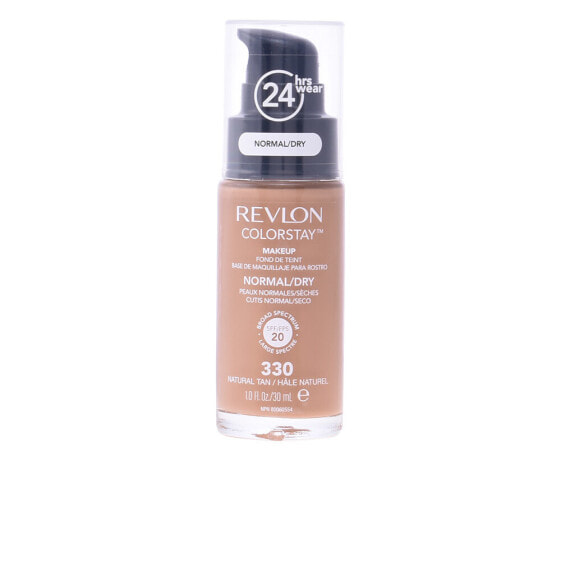 Revlon ColorStay Makeup Normal/Dry Skin Стойкий тональный крем для нормальной и сухой кожи #330 Natural Tan 30 мл