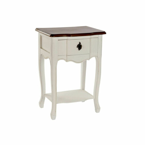 Вспомогательный стол DKD Home Decor Белый Коричневый Разноцветный 48 x 34 x 67,5 cm