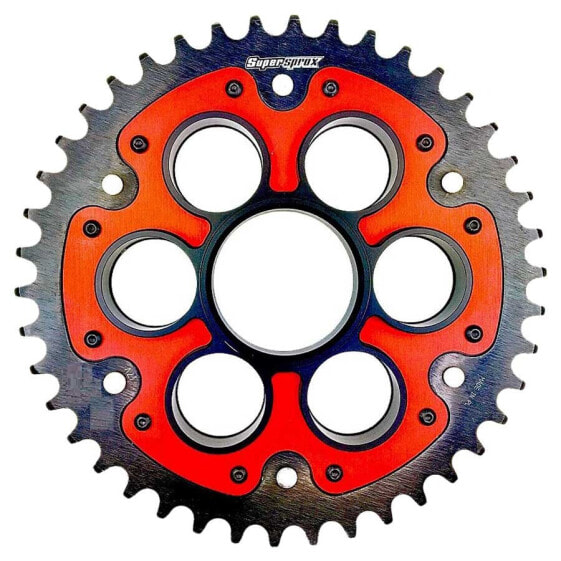 SUPERSPROX stealth Ducati 525x43 RED RSA736525X43RED Rear Sprocket