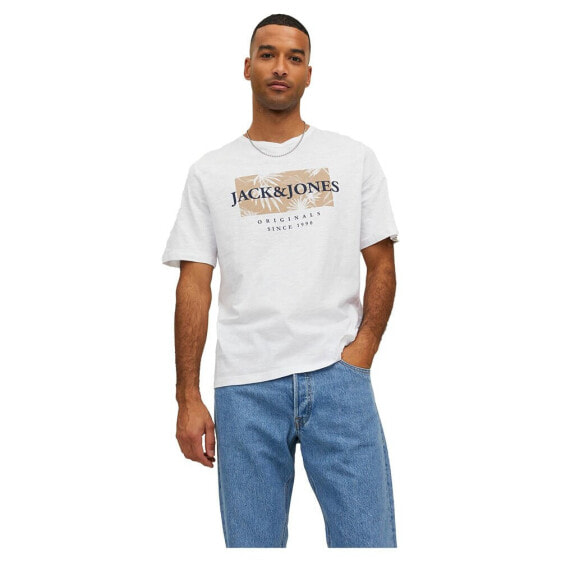 JACK & JONES Crayon Branding Short Sleeve Crew Neck T-Shirt