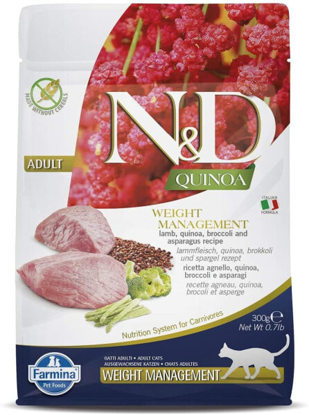 Farmina, N&D, Quinoa, Weight Management, Lamb 0.3 kg