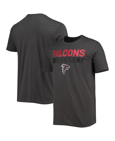 Men's Charcoal Atlanta Falcons Dark Ops Super Rival T-shirt