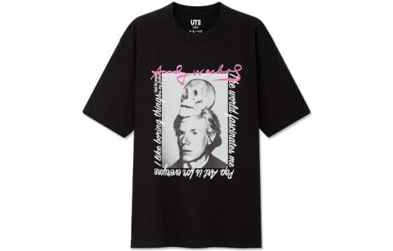 Футболка унисекс Uniqlo x Andy Warhol черная