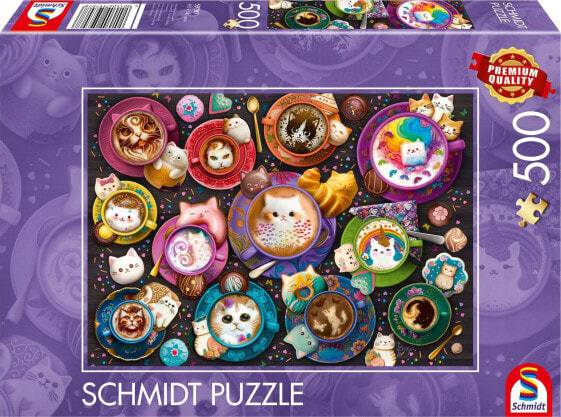 Schmidt Spiele Puzzle PQ 500 Kotppuccino G3