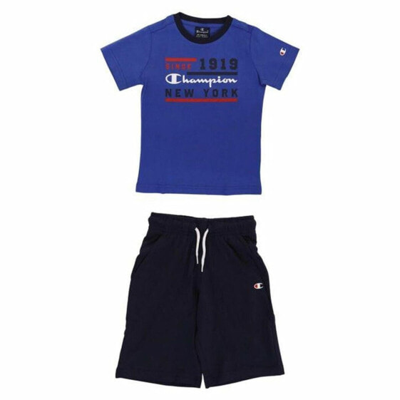 Children's Sports Outfit Champion Blue 2 Pieces