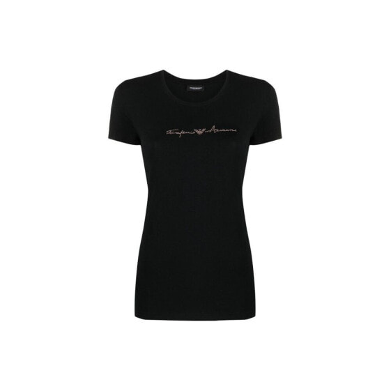 Armani Damska Tshirt Czarna