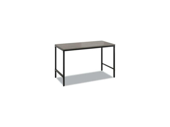 Safco Simple Work Desk, 45.5" x 23.5" x 29.5", Gray (SAF5272BLGR)