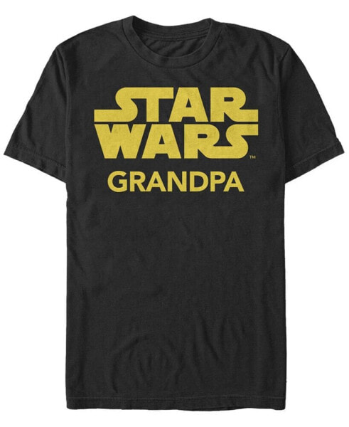 Men's Star Wars Grandpa Short Sleeve Crew T-shirt