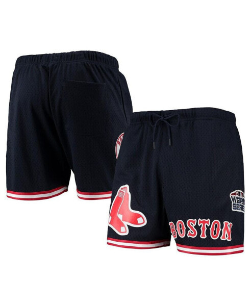 Men's Navy Boston Red Sox 2018 World Series Mesh Shorts
