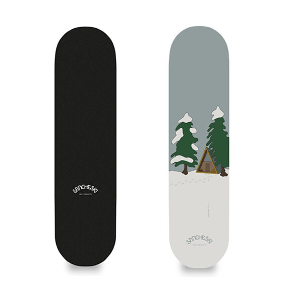 SANCHESKI 7.75´´ x 31´´ x 13.8´´ wb cabin winter skateboard deck