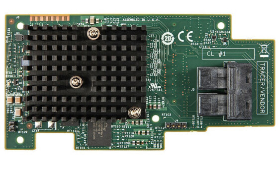 Intel RMS3CC080 - SAS - Serial ATA - PCI Express x8 - 0 - 1 - 10 - 5 - 50 - 6 - 60 - 12 Gbit/s - Storage Connector Module - Side