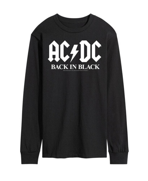 Men's ACDC Back in Black Long Sleeve T-shirt