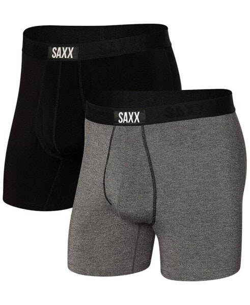 Men's Ultra Super Soft Relaxed Fit Boxer Briefs – 2PK