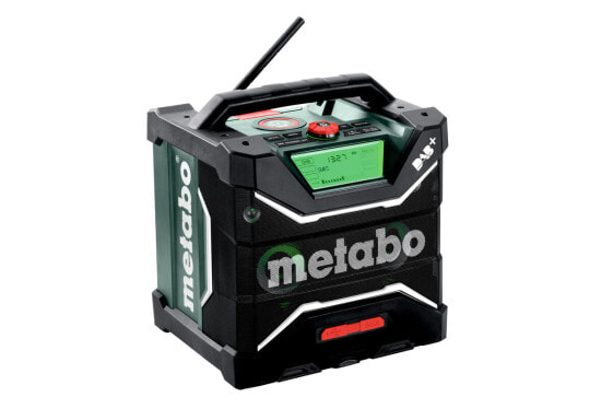 Metabo Akku-Baustellenradio RC 12-18 32W BT DAB+ mit Akku-Ladefunktion ohne Akku