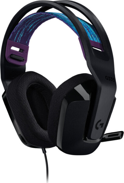 Logitech G G335 - Wired - Gaming - 20 - 20000 Hz - 240 g - Headset - Black
