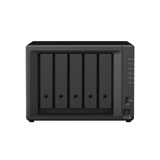 Synology DiskStation DS1522+ - NAS - Tower - AMD Embedded R-Series SoC - R1600 - Black