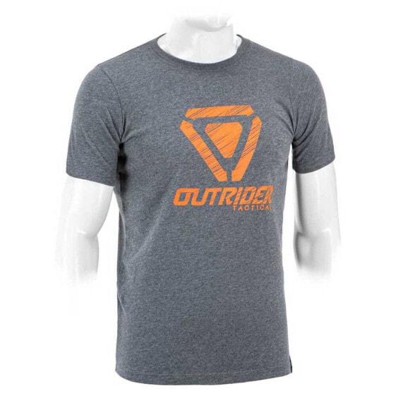OUTRIDER TACTICAL Scratched Logo short sleeve T-shirt