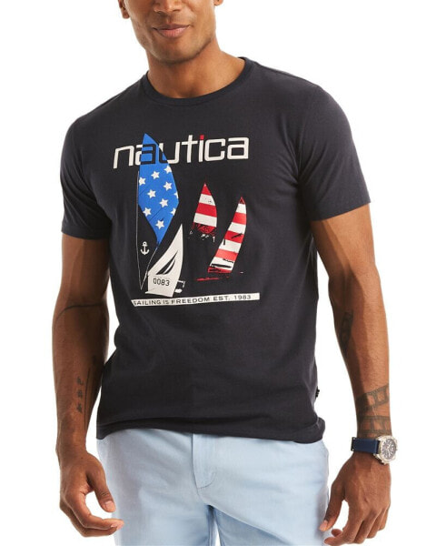 Men's Short Sleeve Americana Graphic T-Shirt