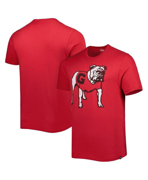 Men's Red Georgia Bulldogs Premier Franklin Logo T-shirt
