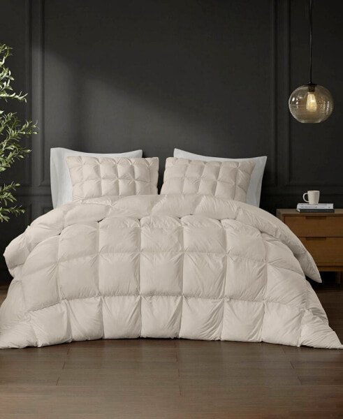 Stay Puffed Overfilled Down Alternative Comforter, King/California King