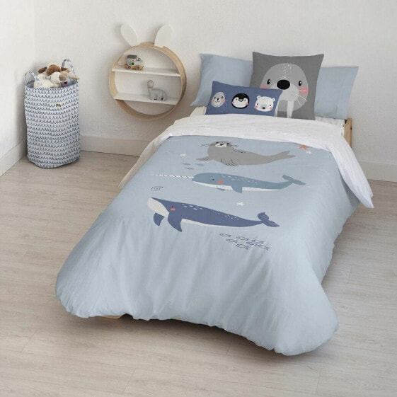 Комплект чехлов для одеяла Kids&Cotton Tabor Big Синий 155 x 220 cm