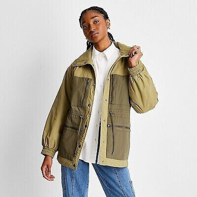 Women's Two Tone Quilt Lined Jacket - Future Collective with Reese Blutstein