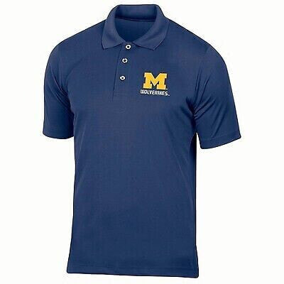 NCAA Michigan Wolverines Polo T-Shirt - S