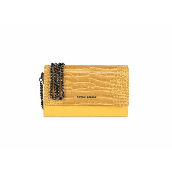 Женская сумка Laura Ashley DUDLEY-CROCO-YELLOW Желтый 22 x 12 x 5 см
